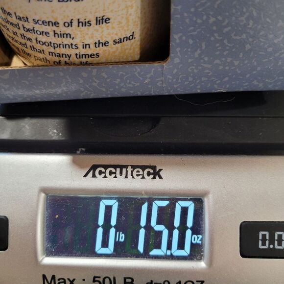 Hallmark Footprints Inspirational Mug - Picture 9 of 9